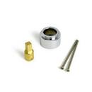 7 in. Brass Repair Kit in Polished Chrome