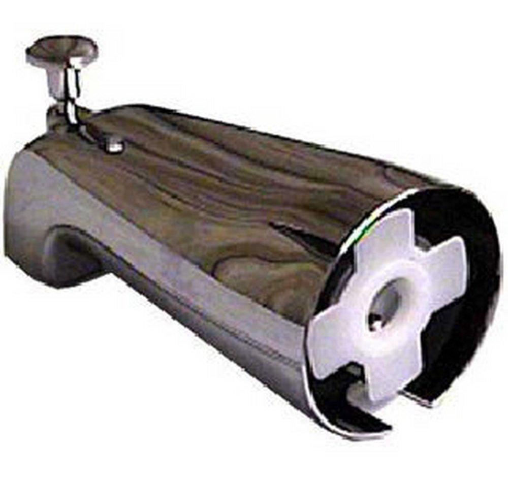 Wal-Rich Polished Chrome Slip-On Spout with Wrench 