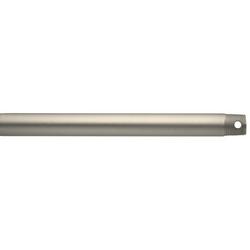 12 in. Downrod for Ceiling Fan in Brushed Nickel