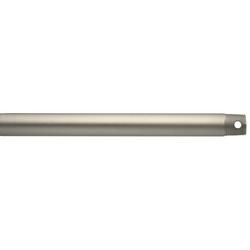 12 in. Downrod for Ceiling Fan in Brushed Nickel