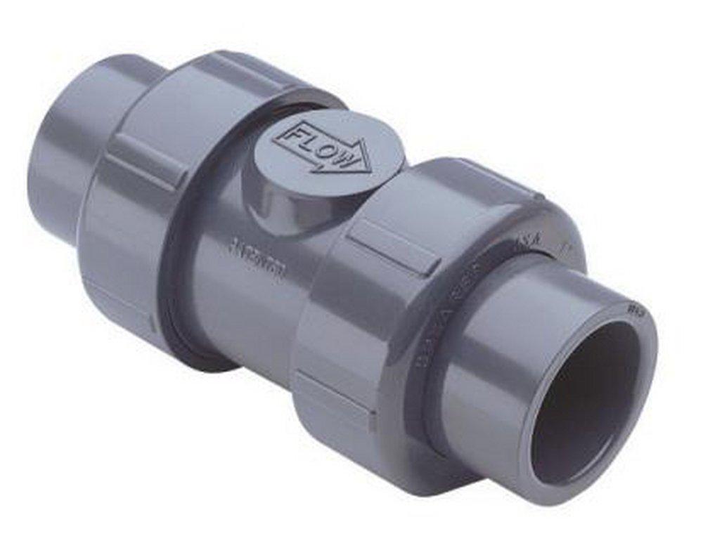 White Plastic Socket Weld Swing Check Valve 