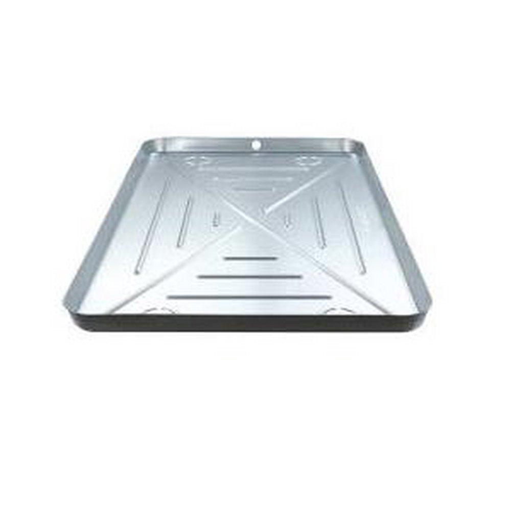 DiversiTech&reg; Silver 48 in. Condensate Drain Pan 