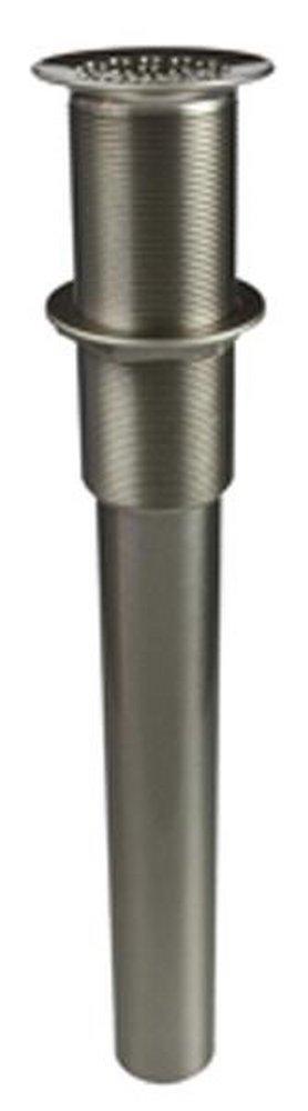Mountain Plumbing Products Brushed Nickel 2-3/16 in. Lavatory Grid Drain with Tailpiece 