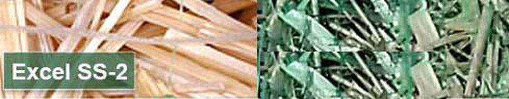 Western Excelsior Natural 7-1/2 ft. 100 sq yd. Double Net Straw 