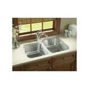 Sterling Luster Stainless Steel 31-1/2 x 20-1/2 in. No Hole Stainless Steel Double Bowl Undermount Kitchen Sink 