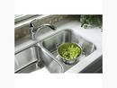 Sterling Luster Stainless Steel 32 x 18 in. No-Hole Stainless Steel Double Bowl Undermount Kitchen Sink 