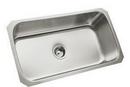 31-3/16 x 18-1/2 in. No Hole Stainless Steel Single Bowl Undermount Kitchen Sink in Luster Stainless Steel