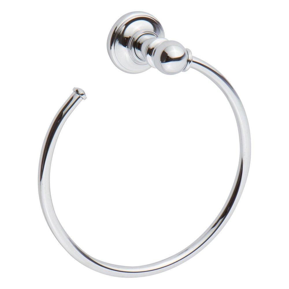 Ginger Polished Chrome Open Towel Ring 
