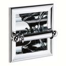 Ginger Polished Chrome Wall Mount Toilet Tissue Holder 