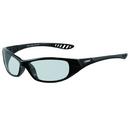 Indoor or Outdoor Lens Black Frame Safety Glasses