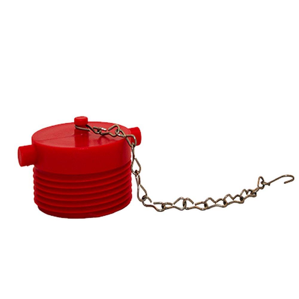 FPPI&reg; Black 1-1/2 in. Plastic Chain and Plug 