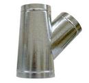 10 x 10 in. Galvanized Steel Duct Wye Branch 