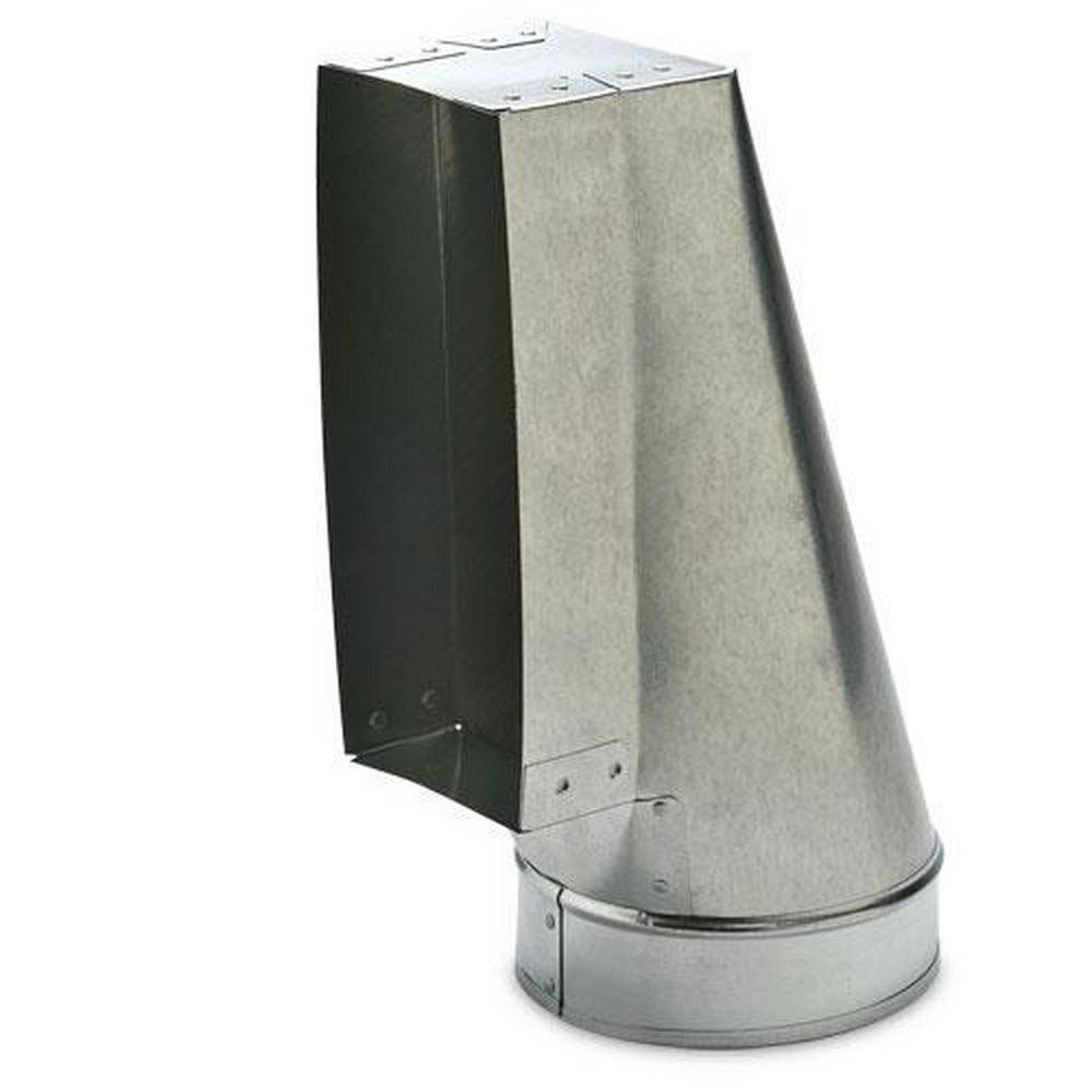 5 in. Center Galvanized Steel End Boot 