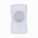 White PVC DWV Sanitary Tee 