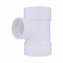 White PVC DWV Sanitary Tee 