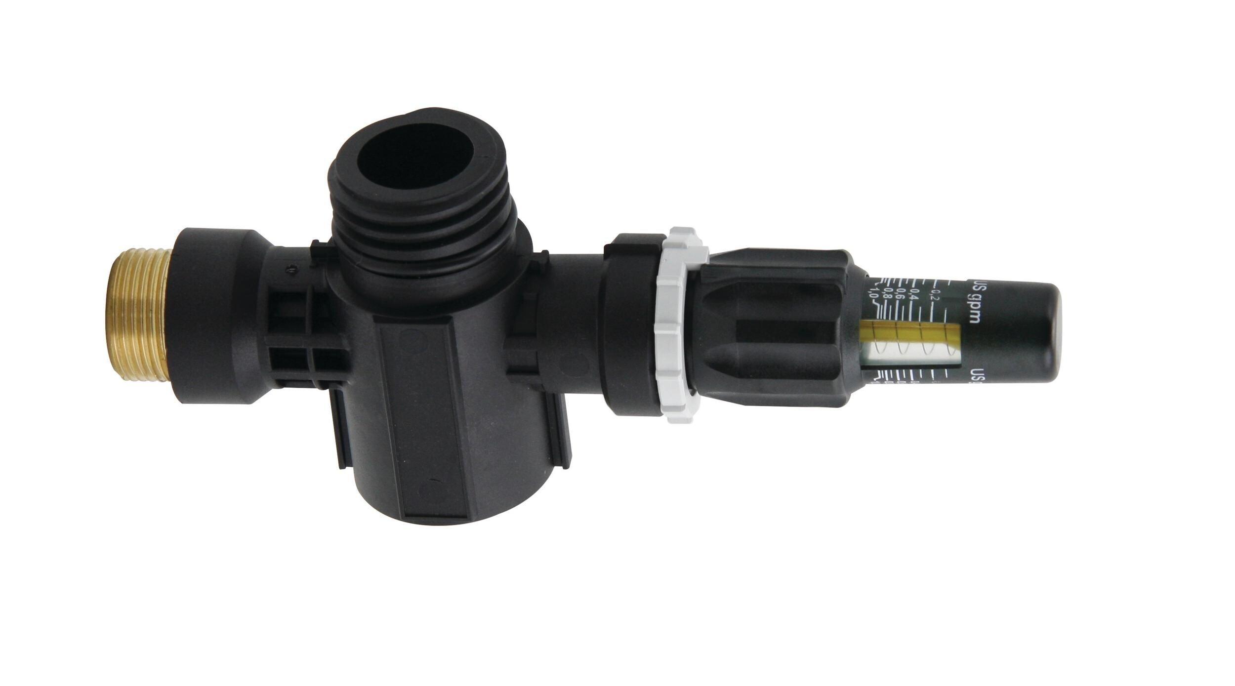 Uponor Heating Manifold Single Section with Balancing Valve & Flow Meter 