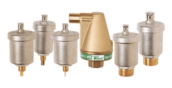 1/8 in. MNPT Hydronic Air Vent 150 psi 240 Deg F Brass