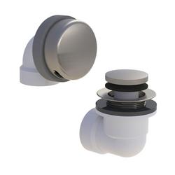 11-1/2 in. Plastic Toe-Tap Drain in Oil Rubbed Bronze