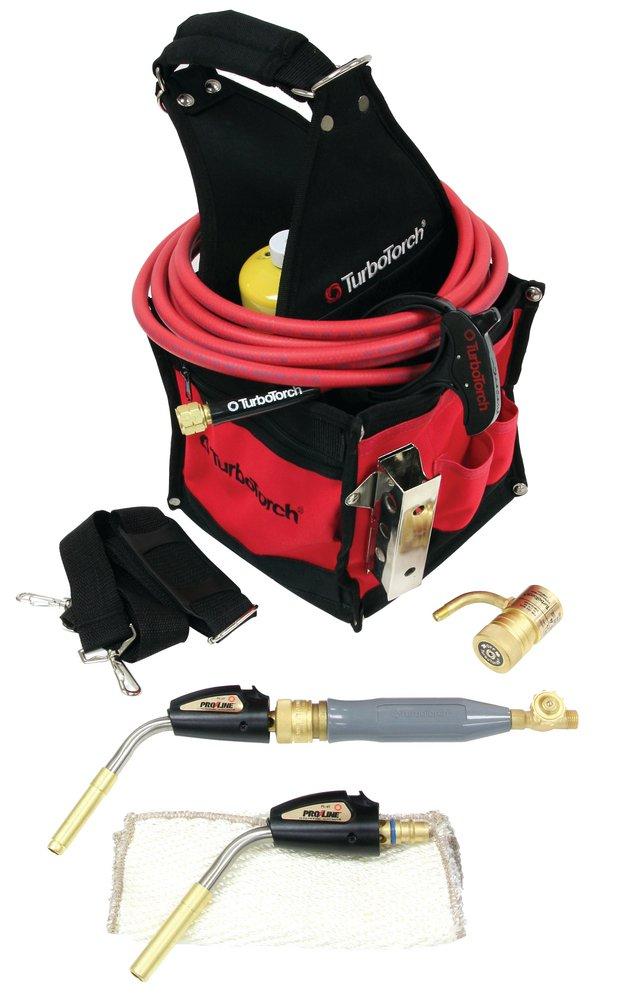 Victor Turbo Torch Red Deluxe Portable Torch Kit 