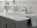 Delta Faucet Chrome Single Handle Centerset Bathroom Sink Faucet 