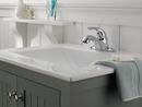 Delta Faucet Chrome Single Handle Centerset Bathroom Sink Faucet 