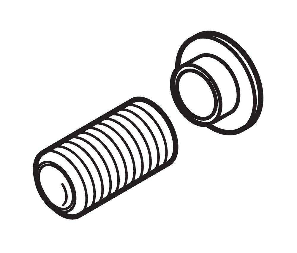 Delta Faucet Stainless Button 