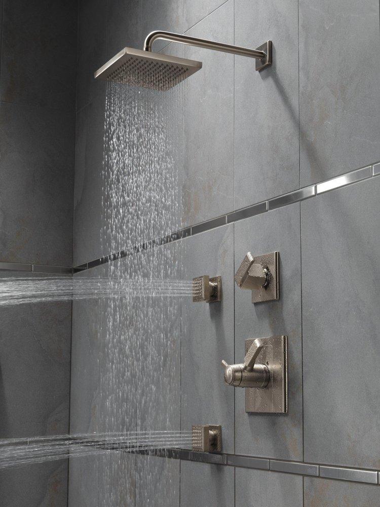 Delta Faucet Brilliance&reg; Stainless Single Function Full Body Showerhead 