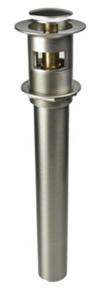 Mountain Plumbing Products Polished Chrome Soft Touch Lavatory Drain with Overflow 