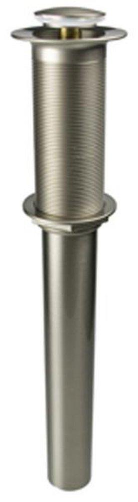Mountain Plumbing Products Brushed Nickel Soft Touch Lavatory Drain Less Overflow 