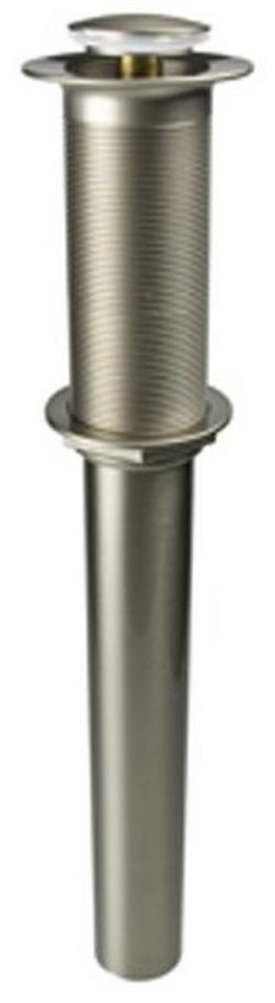 Soft Touch Lavatory Drain Less Overflow Brushed Nickel