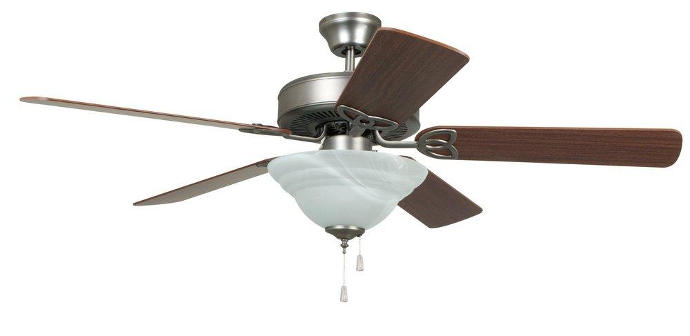 Craftmade Antique Nickel California Energy Commission Registered ANNI 52 CEIL FAN 5 BLD W/ LGHT 