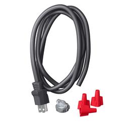 6 ft. 16/3 Gauge Power Cord, Straight Plug
