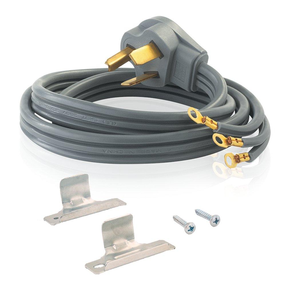 EZ-FLO Grey 30 Amp Appliance Cord 