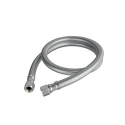 3/8 in. OD x 3/8 in. Compression x 30 in. Braided Stainless Steel Faucet Flexible Water Connector