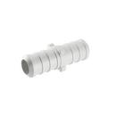 Jones Stephens White Plastic PEX Crimp Coupling (White Fitting) 