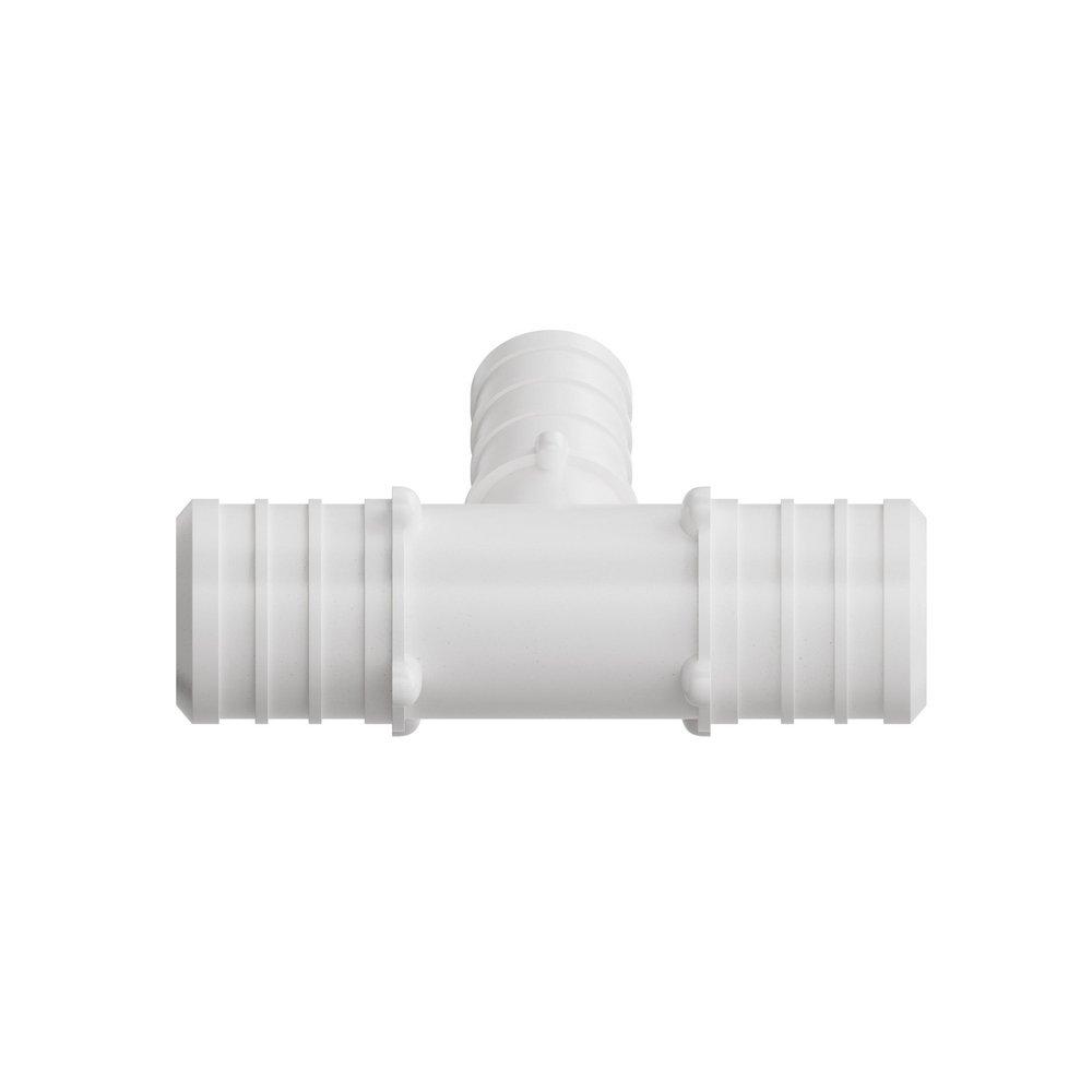 Jones Stephens White Plastic PEX Crimp Tee 