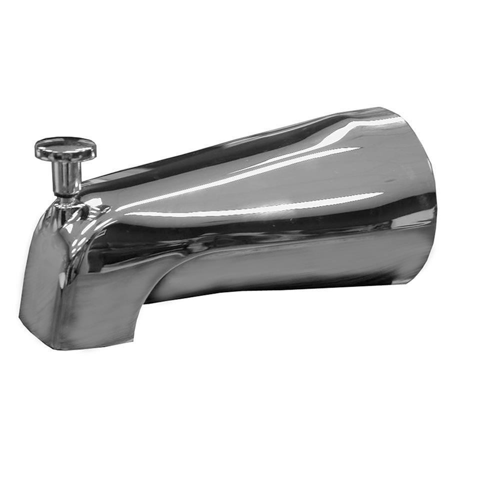 Jones Stephens Chrome Plated 1/2 x 3/4 x 5-1/2 in. Alloy Tub Spout 