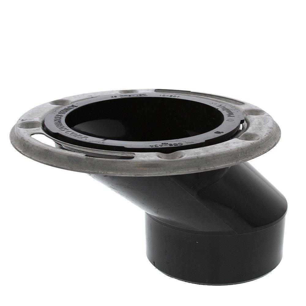 Jones Stephens Black 3 x 4 in. Closet Flange 