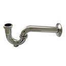 1-1/2 in. Brass P-Trap in Chrome Plated