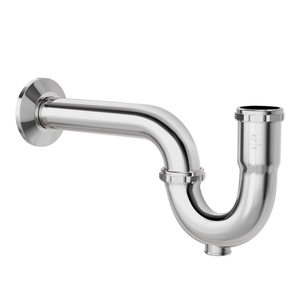 Jones Stephens Chrome Plated 1-1/2 in. P-Trap in Chrome Plated 