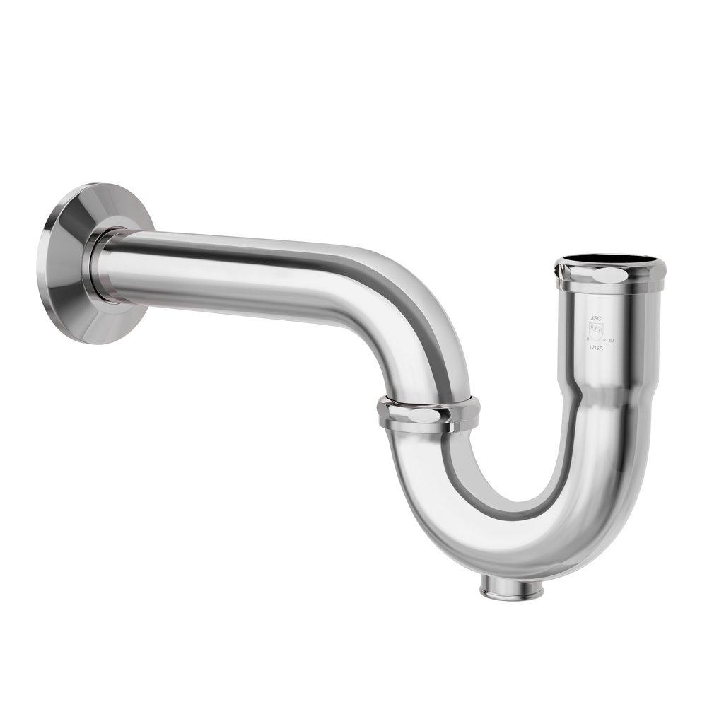 Jones Stephens Chrome Plated 1-1/2 in. P-Trap in Chrome Plated 