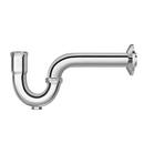Jones Stephens Chrome Plated 1-1/2 in. P-Trap in Chrome Plated 