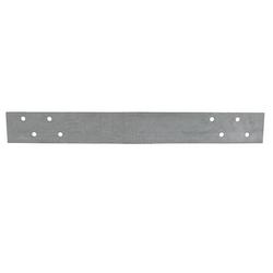 16 ga 1-1/2 x 12 in. Galvanized Steel Standard F.H.A. Strap with 4 Offset Holes