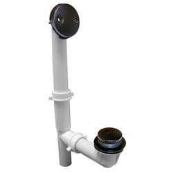 Two-Hole Toe-Tap Tub Drain Kit in Oil Rubbed Bronze