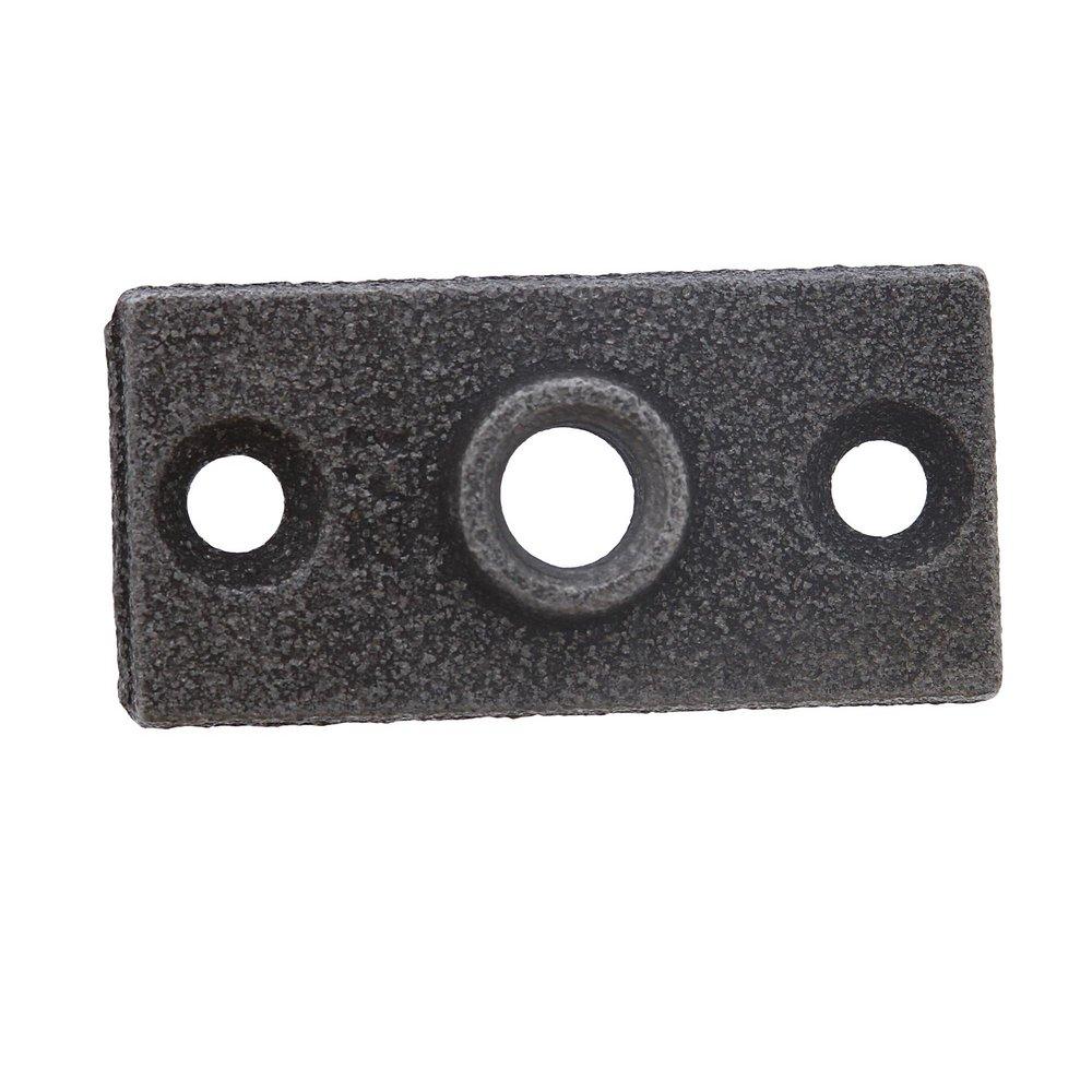 Jones Stephens Black Cast Iron and Steel 2-3/4 in. Ceiling Flange 