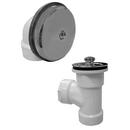 Jones Stephens Chrome Plated Brass Lift and Turn Direct T-Waste 