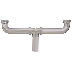 1-1/2 x 16 in. Brass Slip Joint Center Outlet Waste