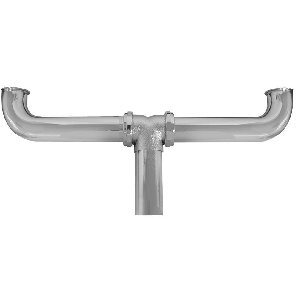 Jones Stephens 1-1/2 x 16 in. Brass Direct Connect Center Outlet