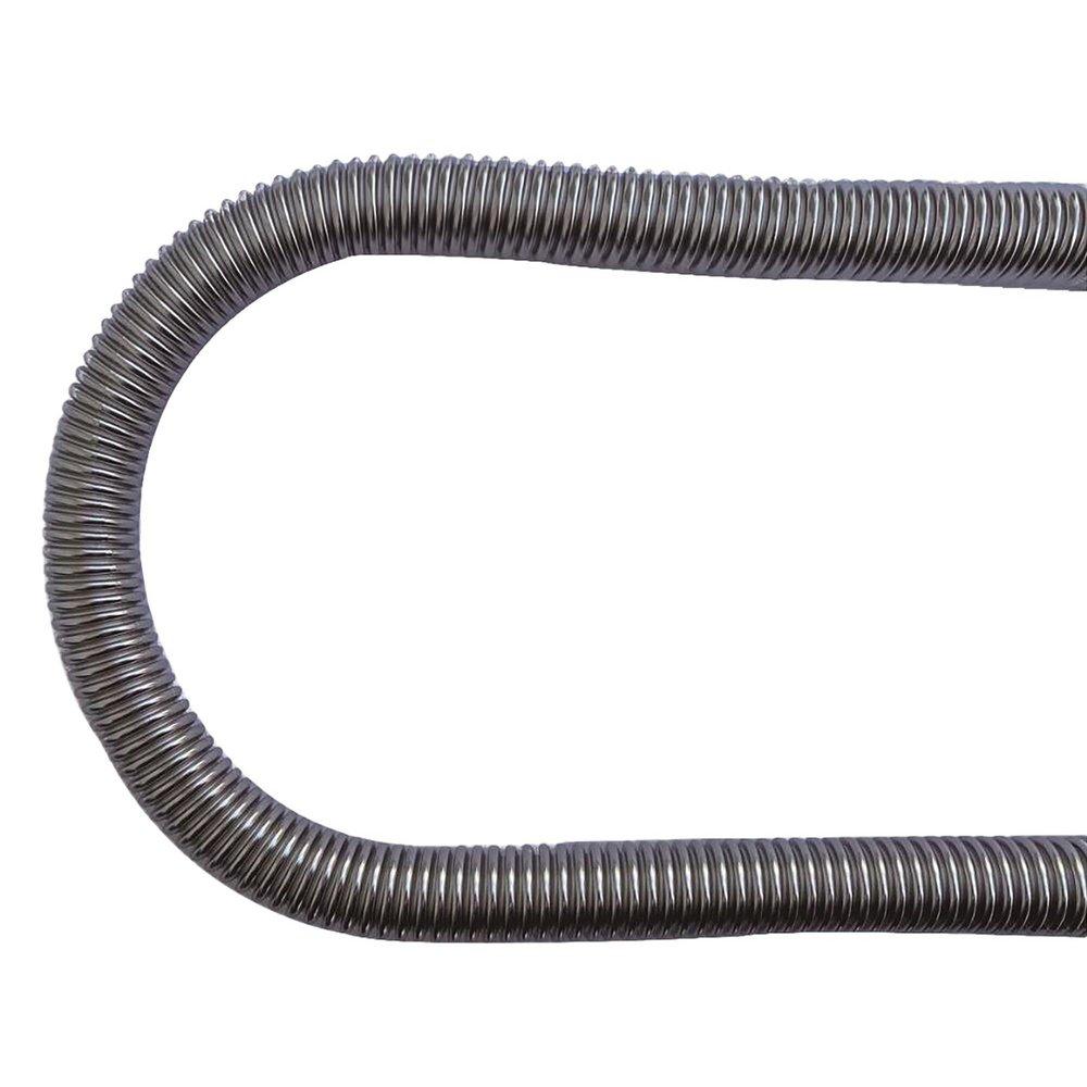 Jones Stephens Stainless Steel 1/2 in. FIPS Gas Connector with Fitting in Stainless Steel 