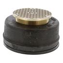 4 in. Adjustable Cleanout 4 in. Spud with 6 in. Gasket Connection with 5 in. Nickel Bronze Cover